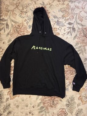Pleasures Men's Black Dog Hoodie